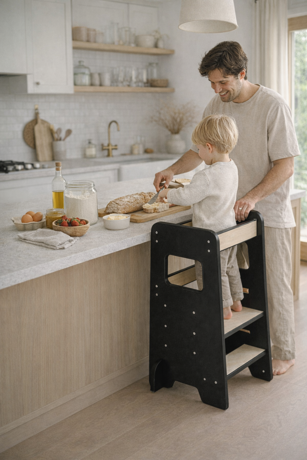 Xubby Lullza Classic Toddler Tower - Black