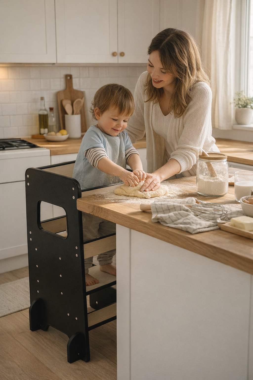 Xubby Lullza Classic Toddler Tower - Black