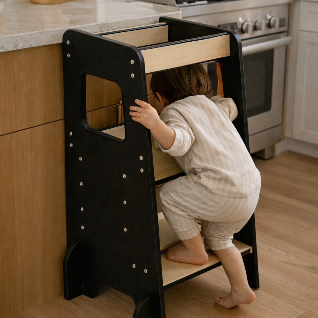 Xubby Lullza Classic Toddler Tower - Black