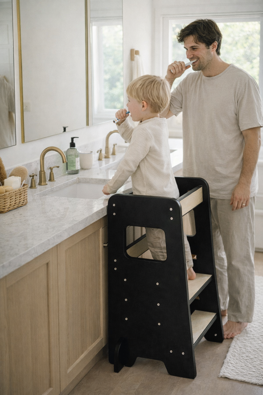 Xubby Lullza Classic Toddler Tower - Black