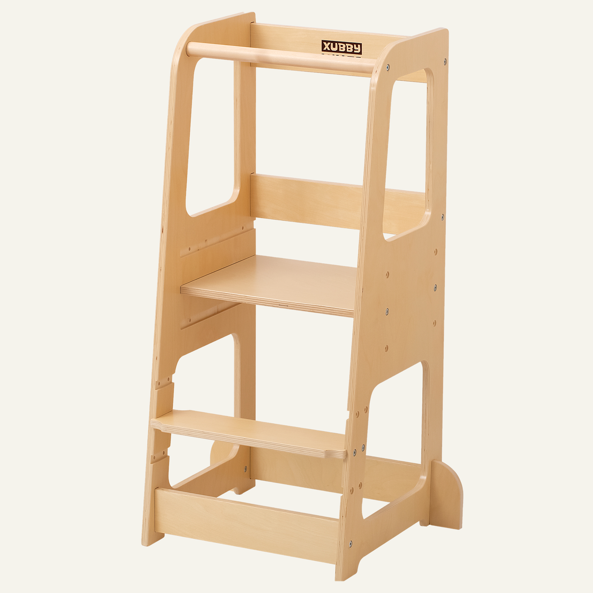 Classic Toddler Tower -  Natural/White